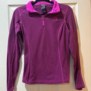 The North Face Women's Pink Quarter Zip